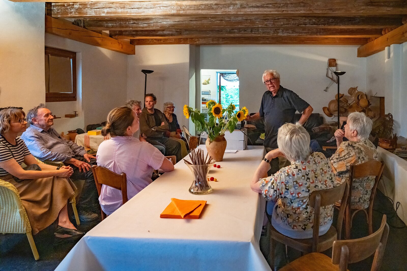 Besuch bei Hansruedi Vontobel, Herrliberg 