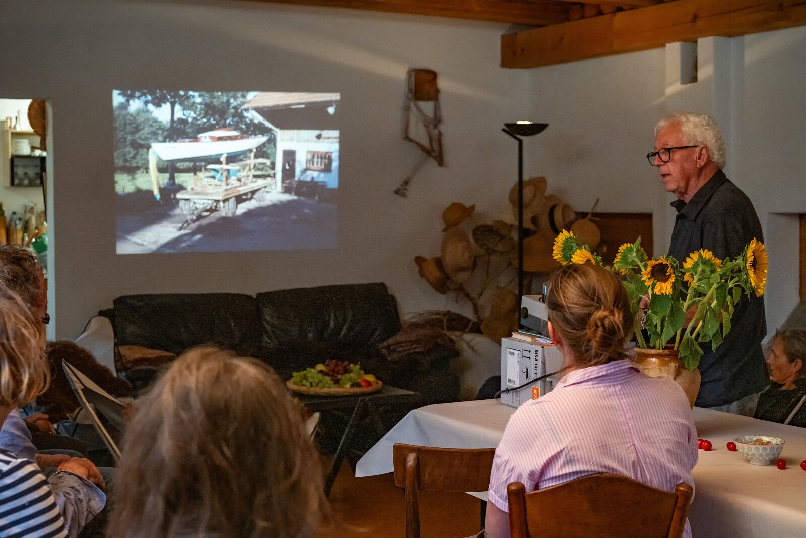 Besuch bei Hansruedi Vontobel, Herrliberg 