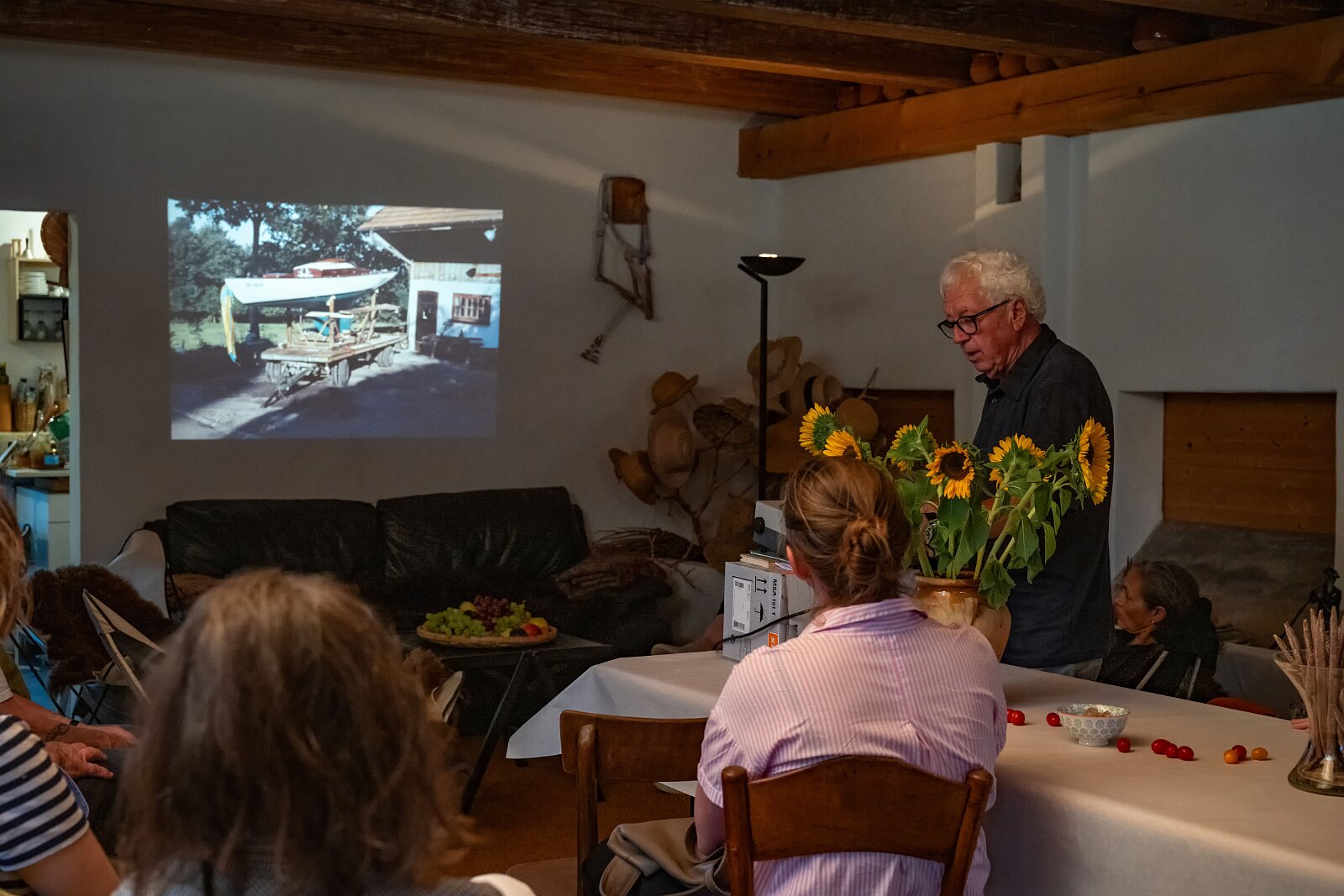 Besuch bei Hansruedi Vontobel, Herrliberg 