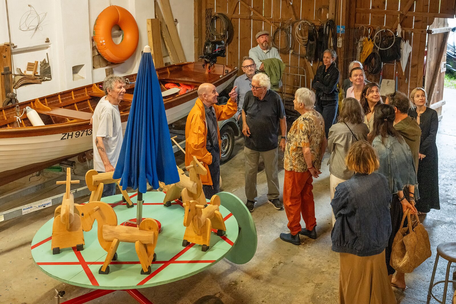 Besuch bei Hansruedi Vontobel, Herrliberg 