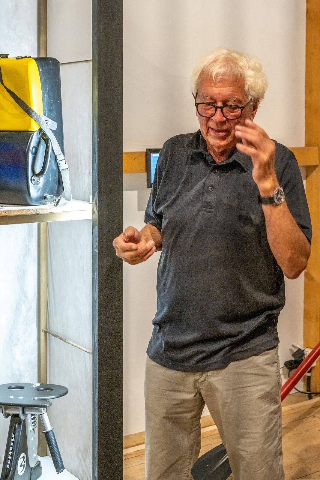 Besuch bei Hansruedi Vontobel, Herrliberg 