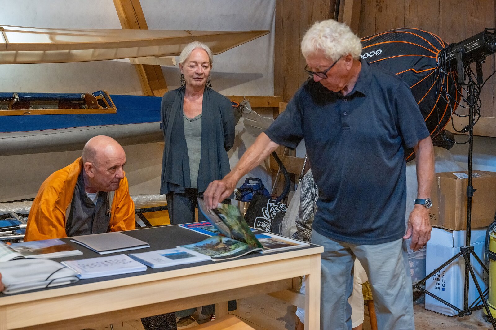 Besuch bei Hansruedi Vontobel, Herrliberg 