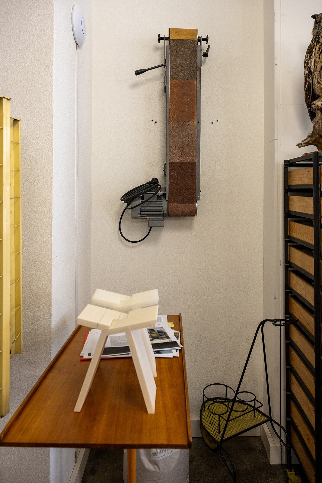 AiI-S Mitgliederversammlung Besichtigung Werk-Bibliothek von Lucius und Annemarie Burckhardt-Wackernagel im Case Studio VOGT, Zürich