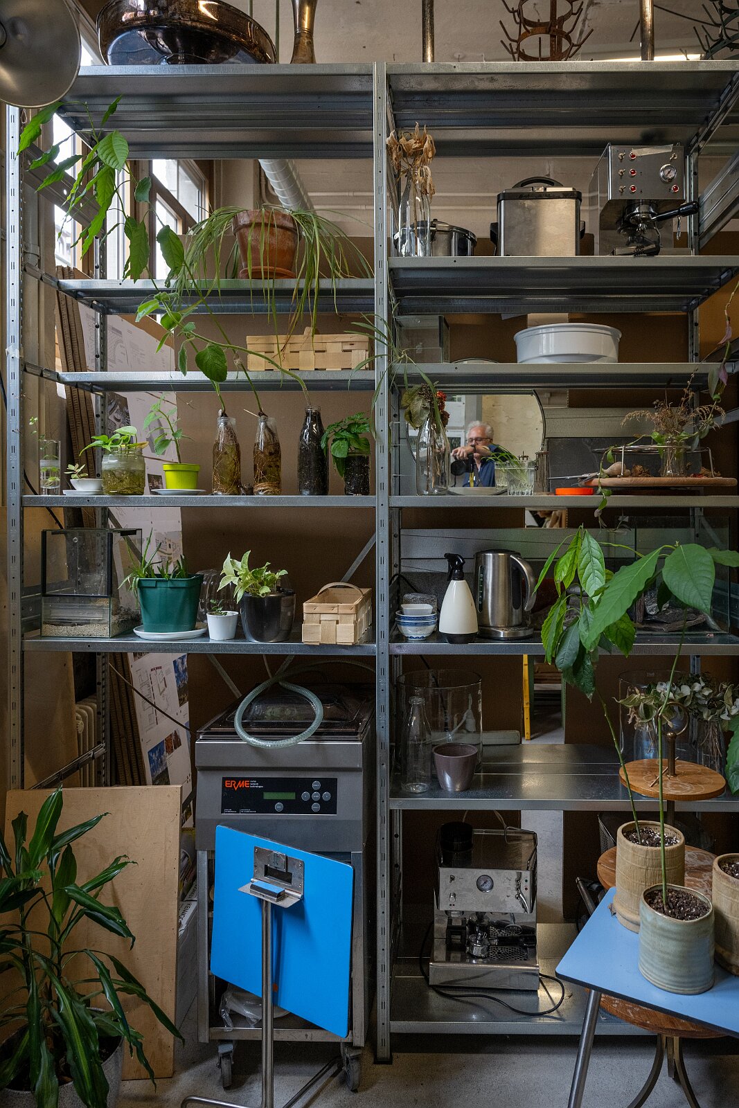 AiI-S Mitgliederversammlung Besichtigung Werk-Bibliothek von Lucius und Annemarie Burckhardt-Wackernagel im Case Studio VOGT, Zürich