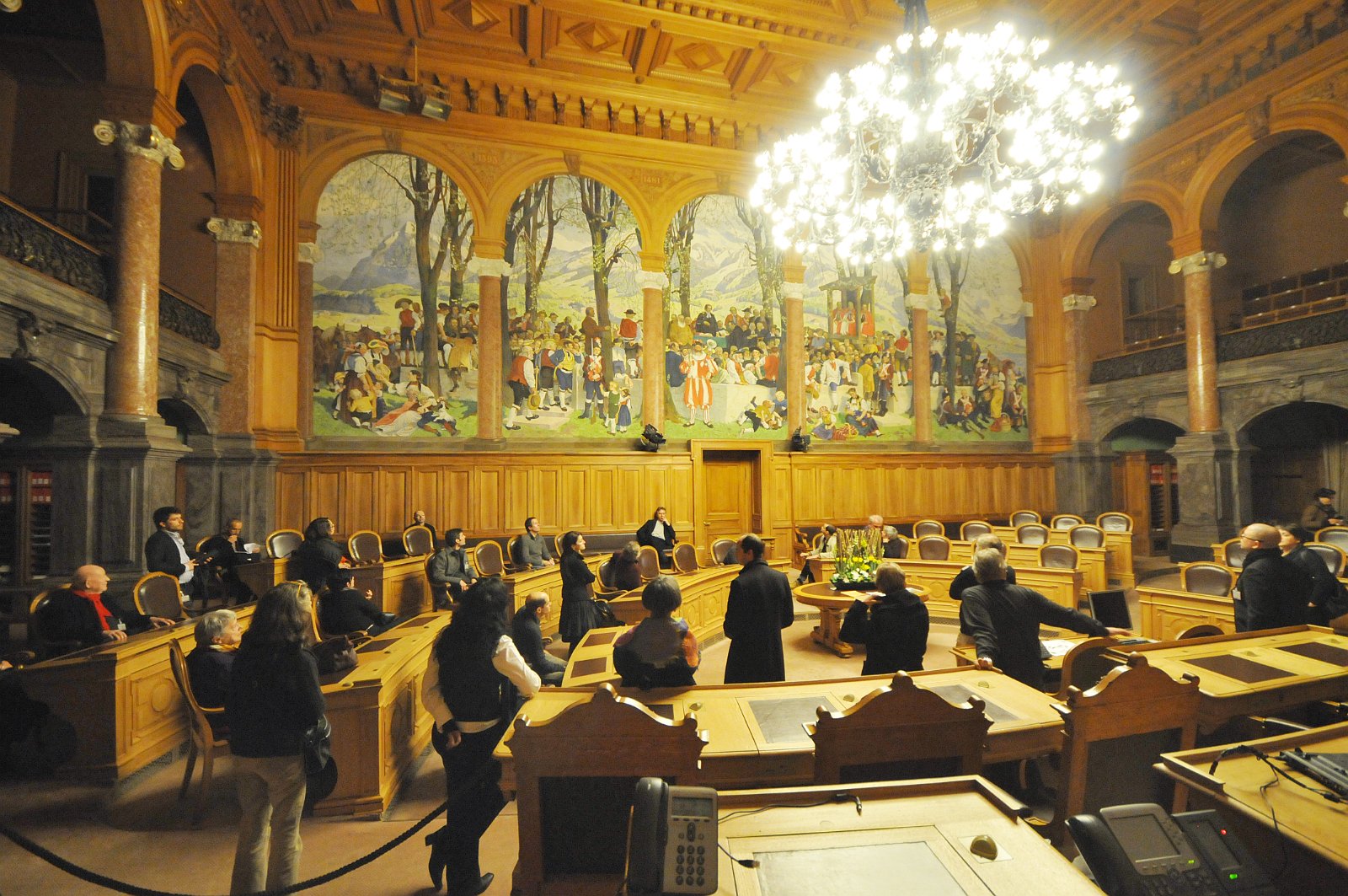 VSI.ASAI. Bundeshausbesichtigung 06. Februar 2010 