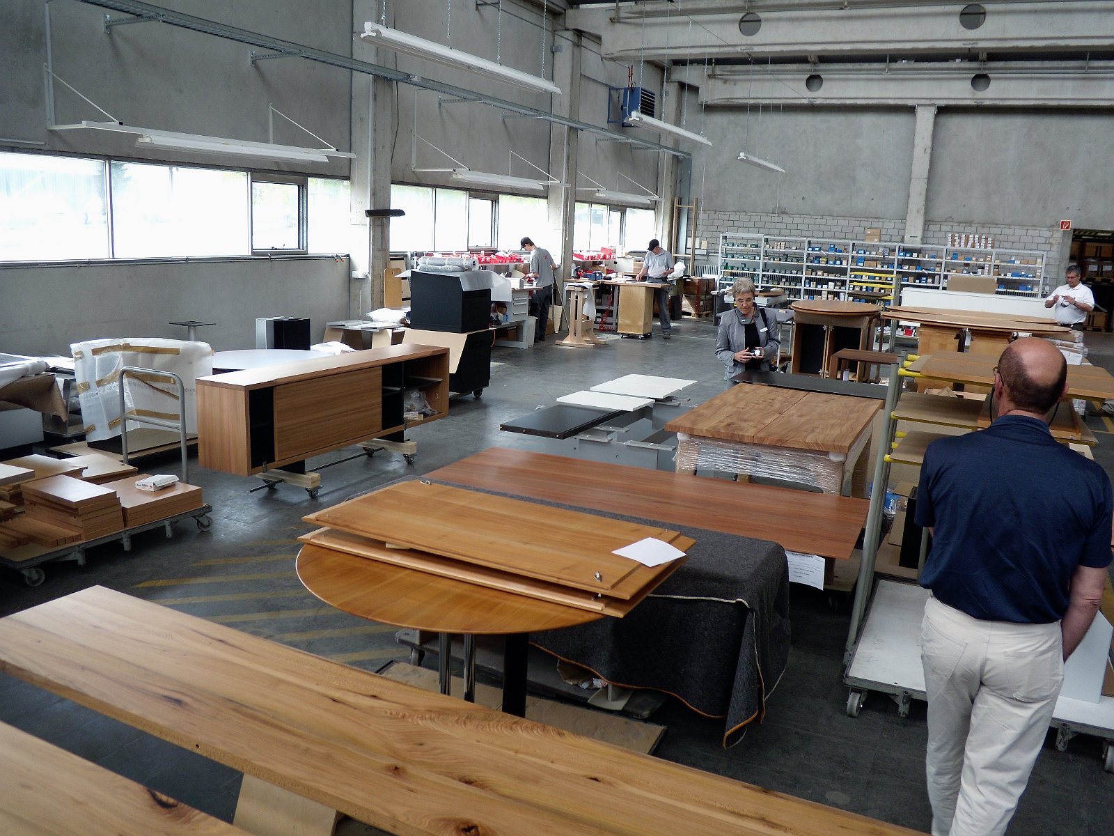 Girsberger Bützberg Firmenbesichtigung auf Einladung BDIA und VSI.ASAI.