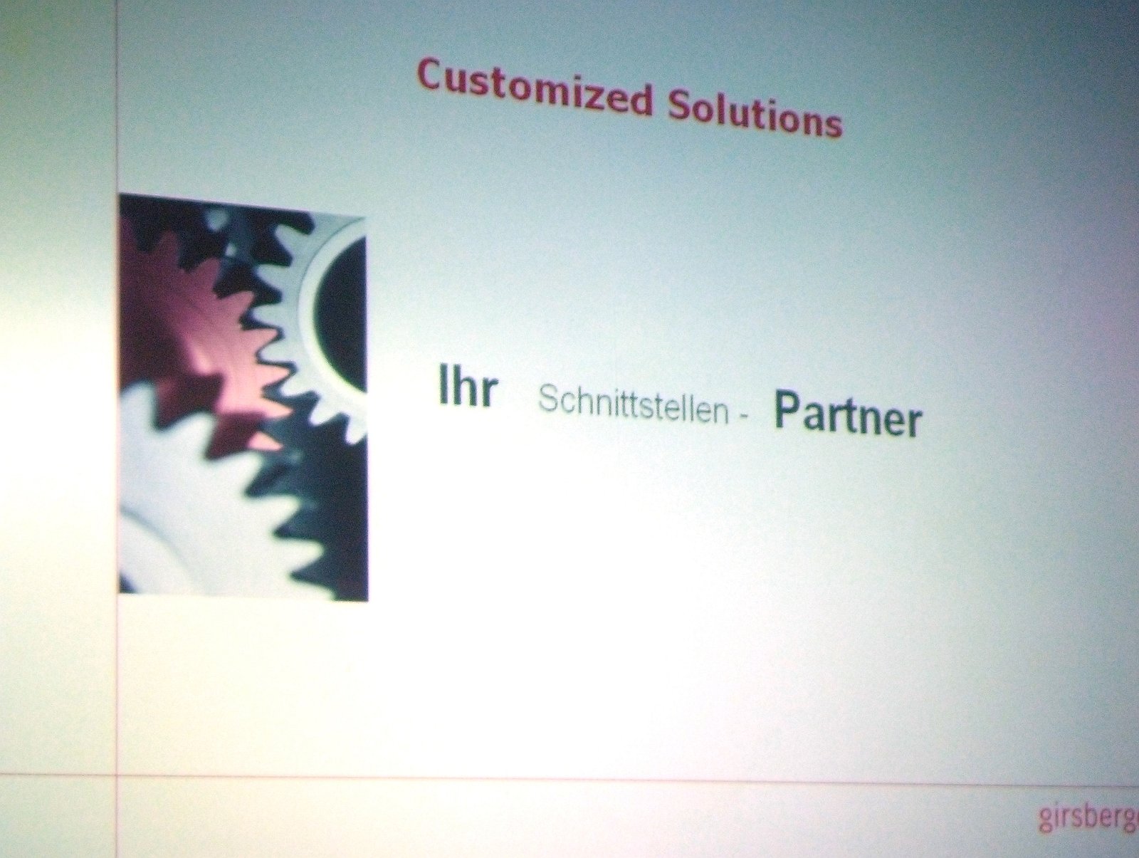 Girsberger Bützberg Firmenbesichtigung auf Einladung BDIA und VSI.ASAI.