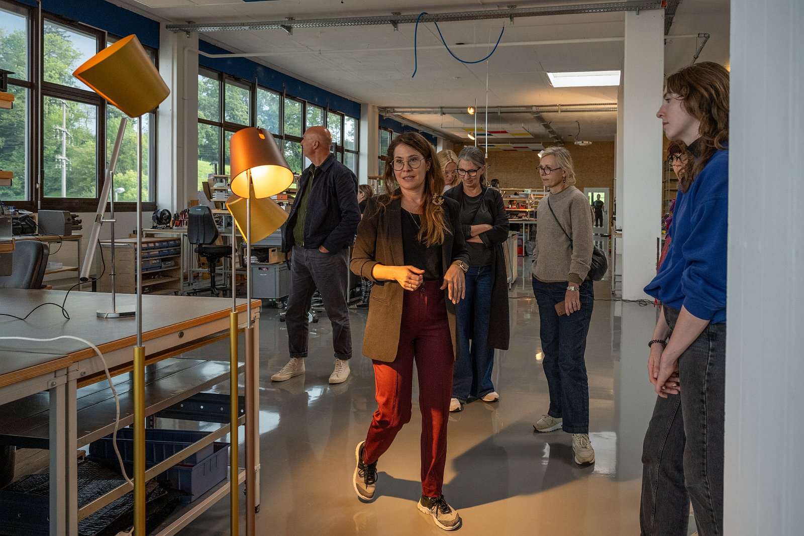 ECIA General Assembly 2024 in Lucerne Visiting the Baltensweiler lighting factory