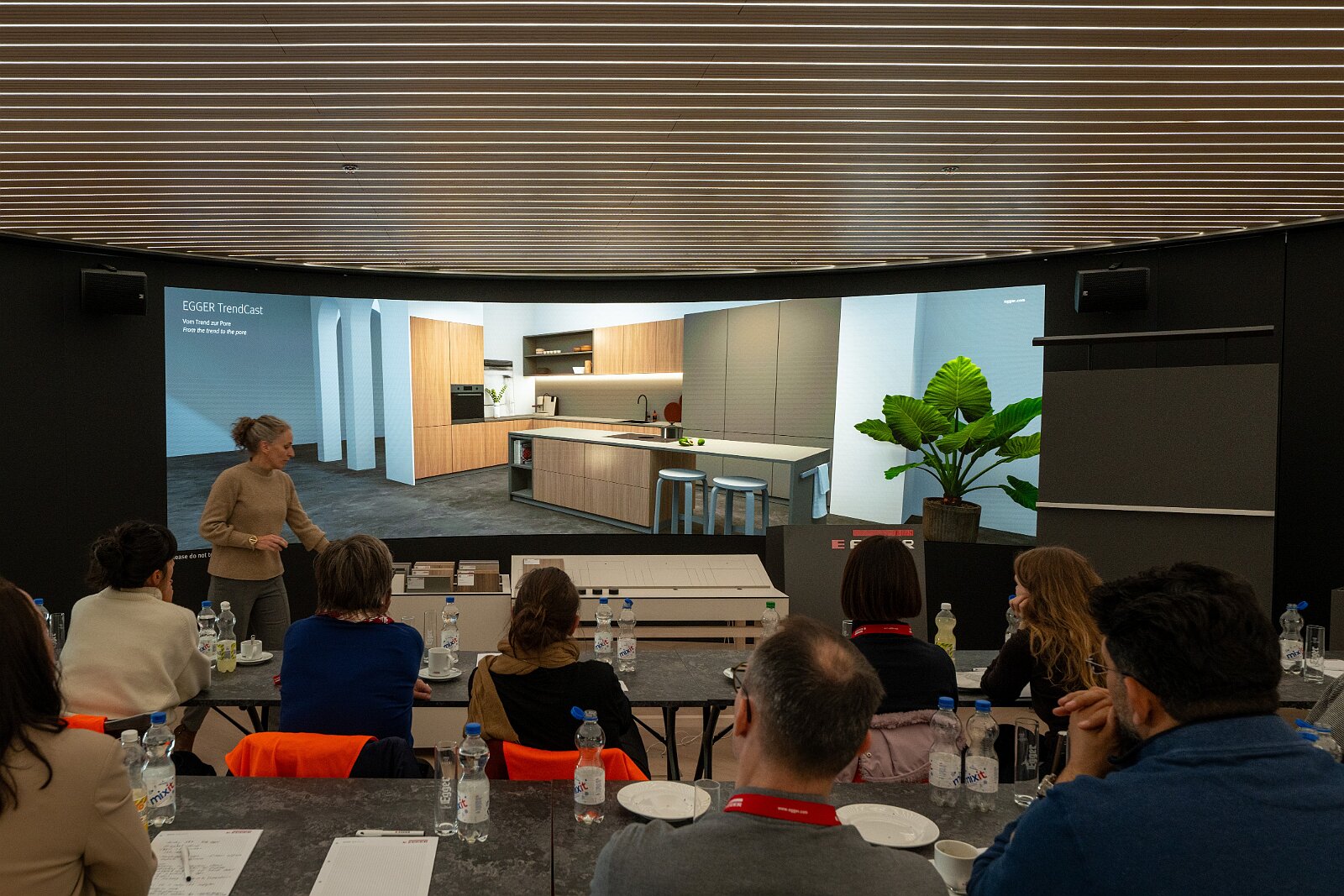 VSI.ASAI. Event bei Fördermitglied Egger Holzwerkstoffe in St. Johann Event bei Fördermitglied Egger Holzwerkstoffe in St. Johann