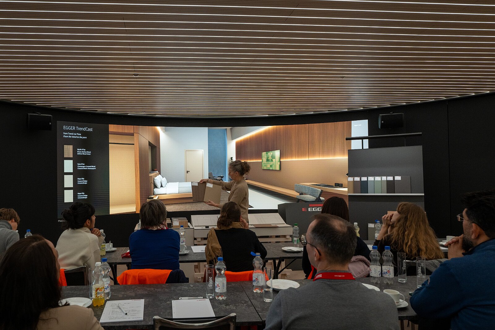 VSI.ASAI. Event bei Fördermitglied Egger Holzwerkstoffe in St. Johann Event bei Fördermitglied Egger Holzwerkstoffe in St. Johann