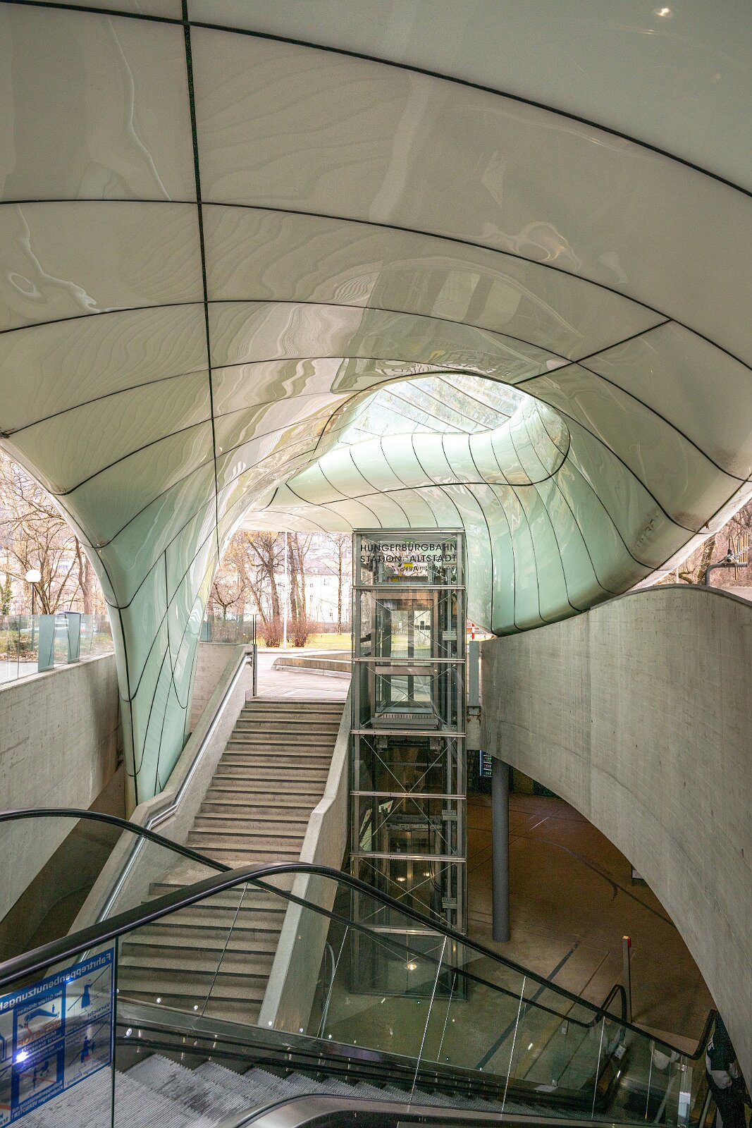 VSI.ASAI. Innsbruck Innsbrucker Nordkettenbahn Architektin: Zahad Hadid