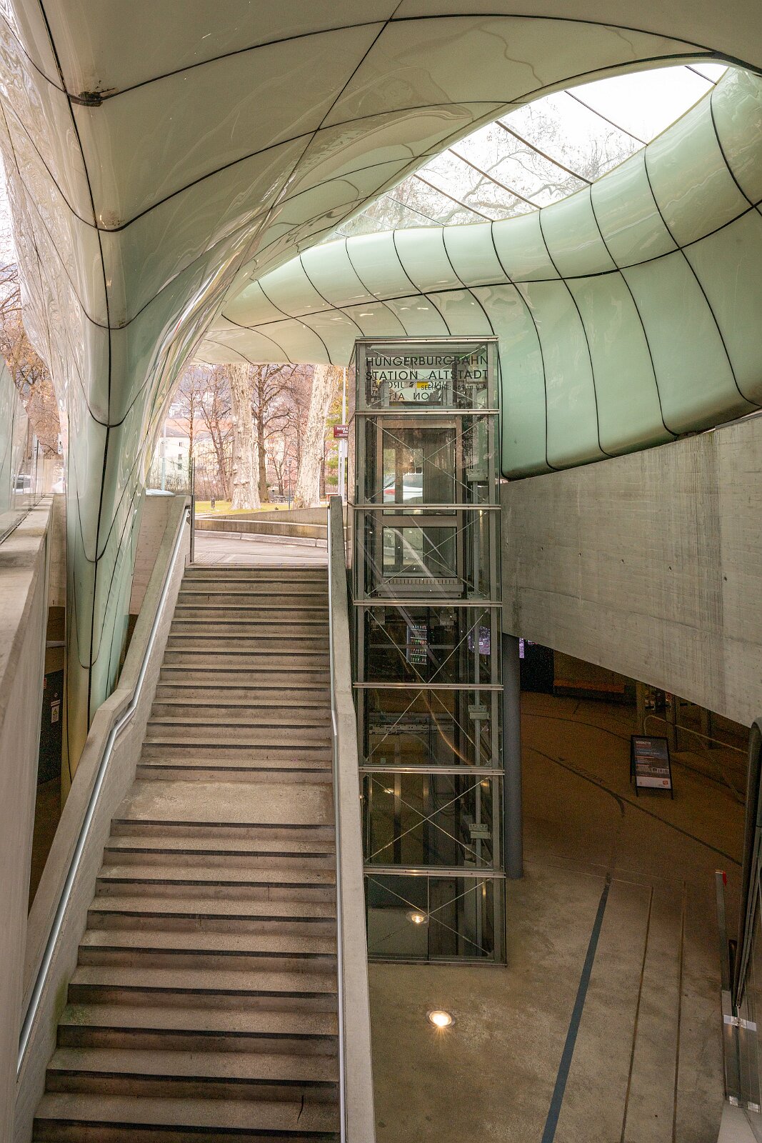 VSI.ASAI. Innsbruck Innsbrucker Nordkettenbahn Architektin: Zahad Hadid