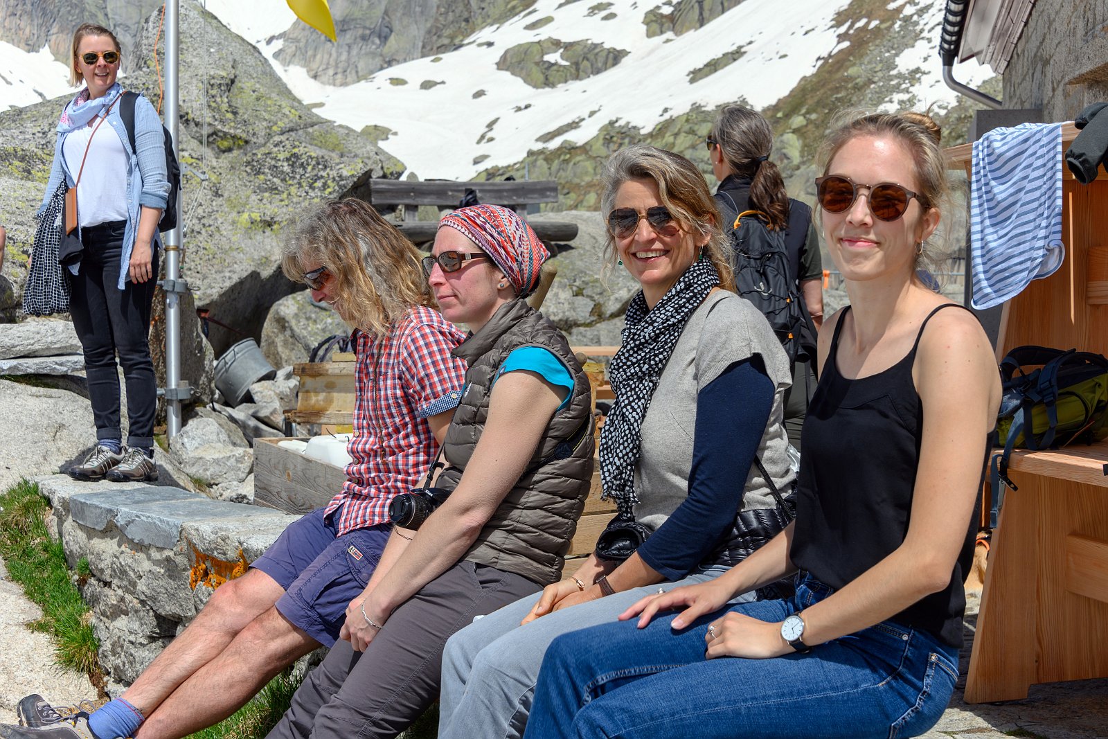 VSI.ASAI - Generalversammlung 21.-23. Juni 2019 Aufstieg im Schnee von Tiefenbach zur Albert-Heim-Hütte auf 2543 m.ü.M