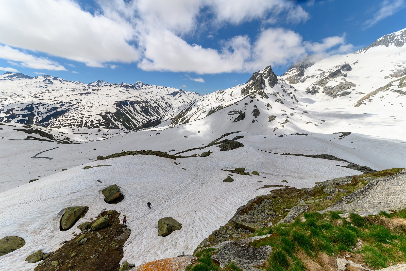 VSI.ASAI - Generalversammlung 21.-23. Juni 2019 Aufstieg im Schnee von Tiefenbach zur Albert-Heim-Hütte auf 2543 m.ü.M