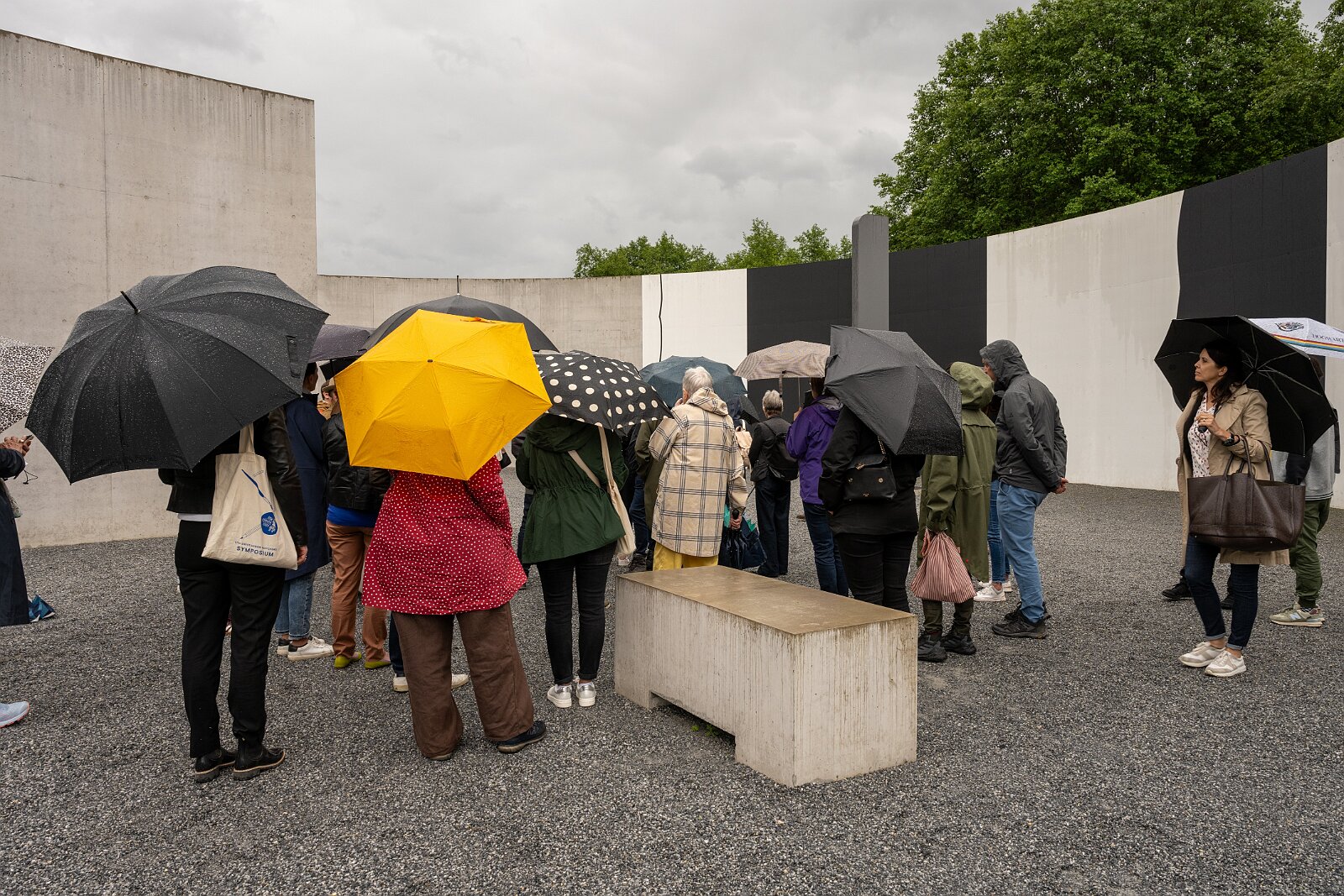 VSI.ASAI. Generalversammlung Flims Besichtigung OGNA von Matias Spescha, Trun. Grösste begehbare Skulptur der Schweiz.