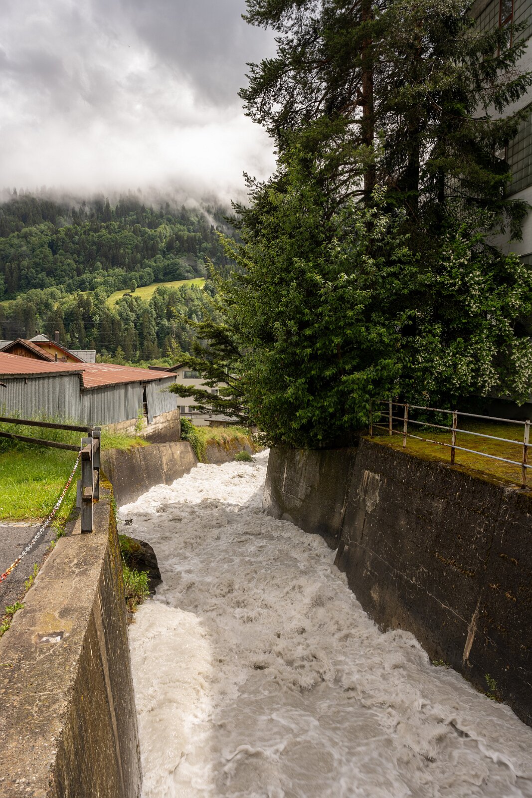 VSI.ASAI. Generalversammlung Flims Besichtigung Spazi Spescha, Ausstellung in der alten Tuchfabrik Trun