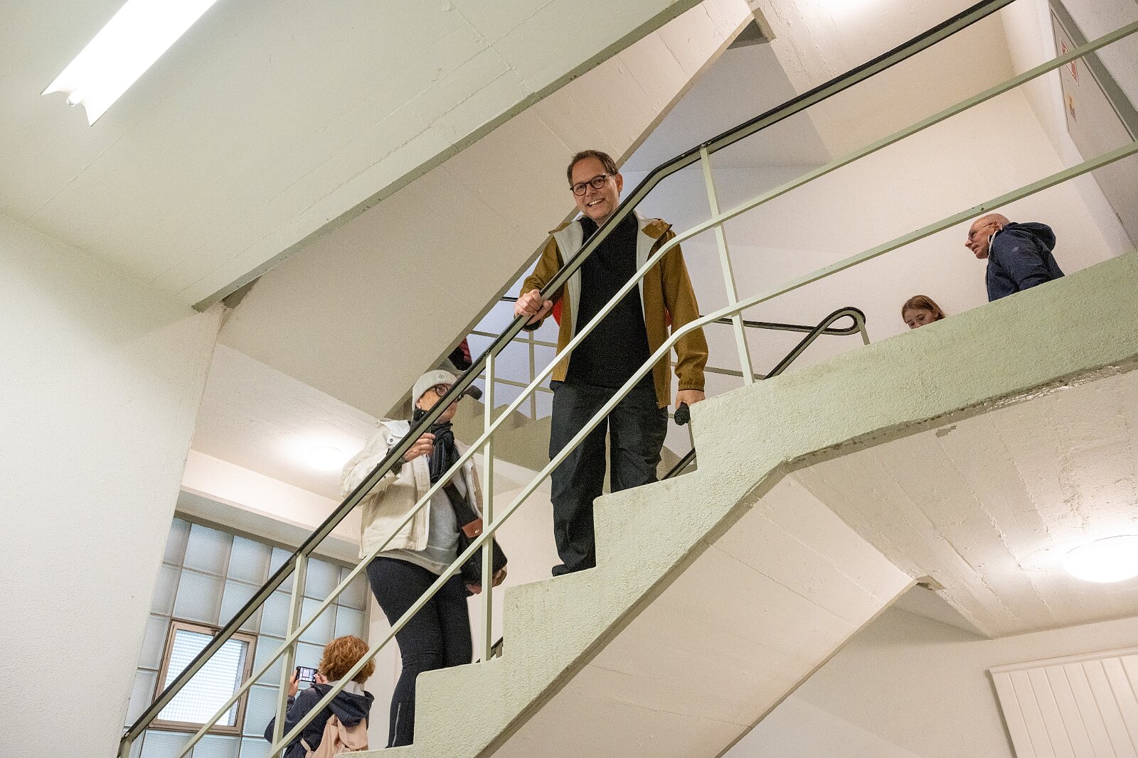 VSI.ASAI. Generalversammlung Flims Besichtigung Spazi Spescha, Ausstellung in der alten Tuchfabrik Trun