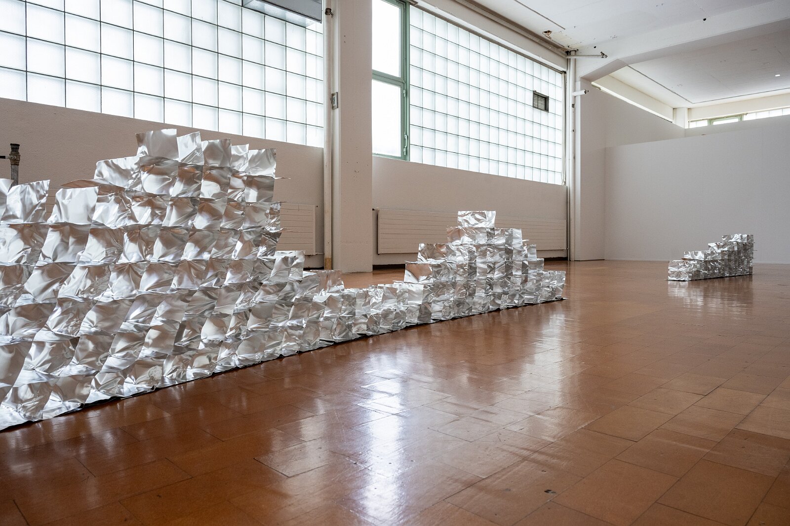 VSI.ASAI. Generalversammlung Flims Besichtigung Spazi Spescha, Ausstellung in der alten Tuchfabrik Trun