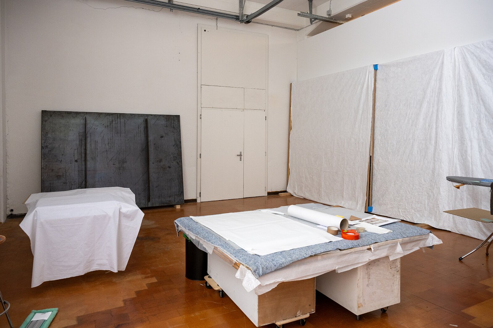 VSI.ASAI. Generalversammlung Flims Besichtigung Spazi Spescha, Ausstellung in der alten Tuchfabrik Trun