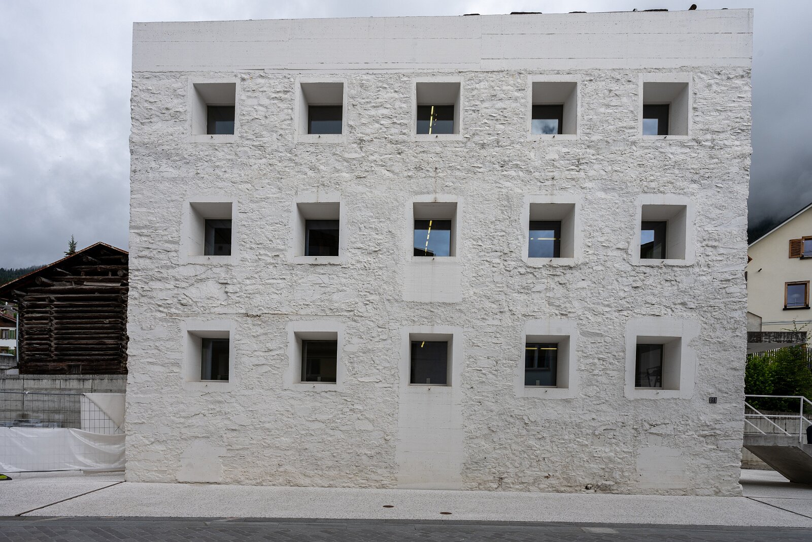 VSI.ASAI. Generalversammlung Flims Das gelbe Haus in Flims, Architekt Valerio Oligiati