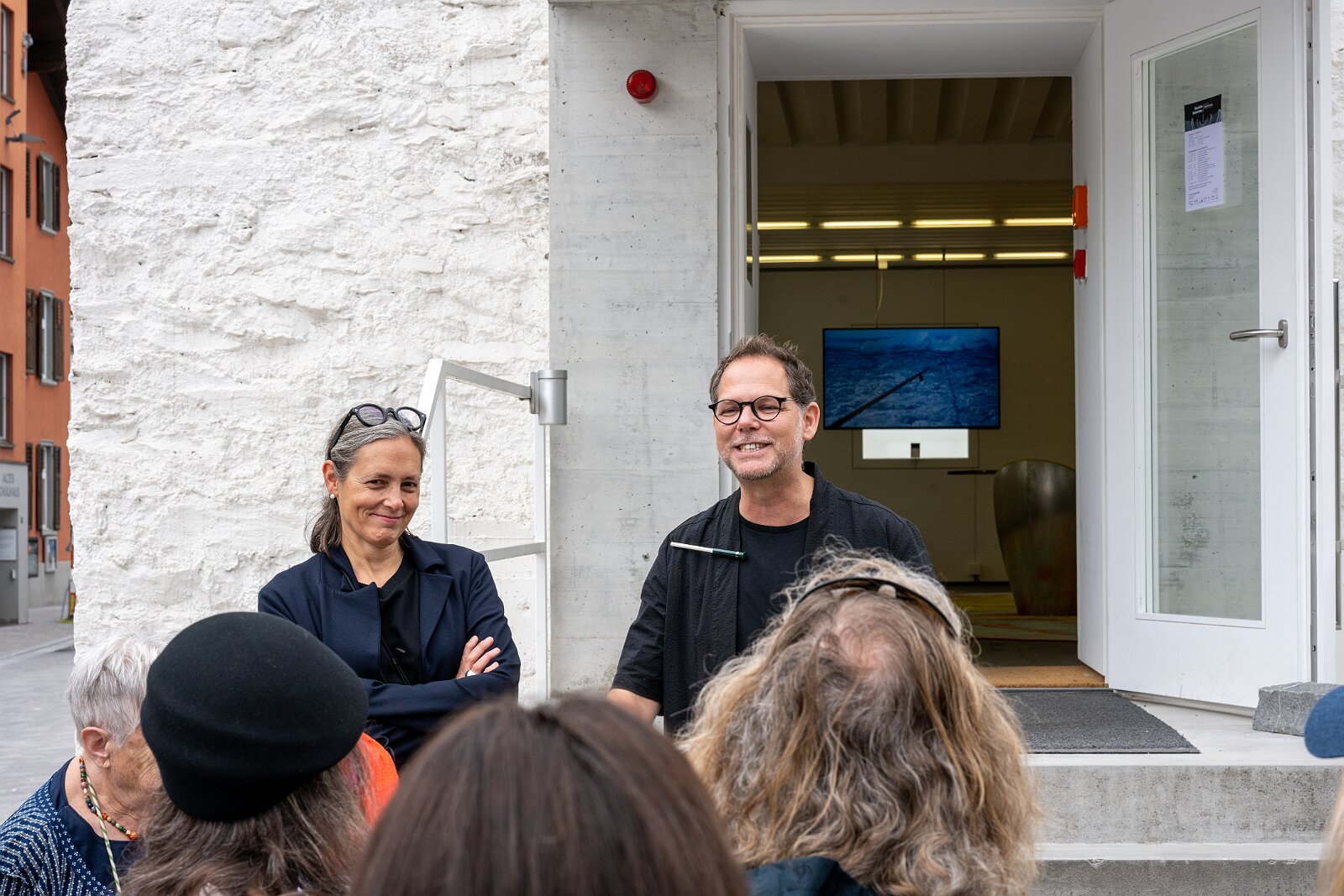 VSI.ASAI. Generalversammlung Flims Das gelbe Haus in Flims, Architekt Valerio Oligiati