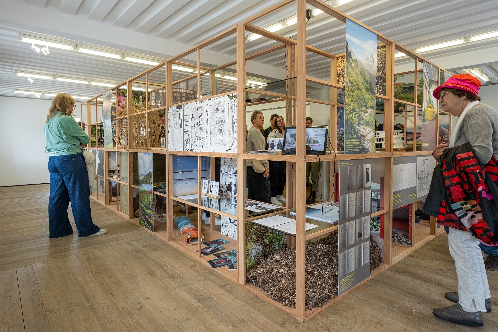 VSI.ASAI. Generalversammlung Flims Das gelbe Haus in Flims, Architekt Valerio Oligiati