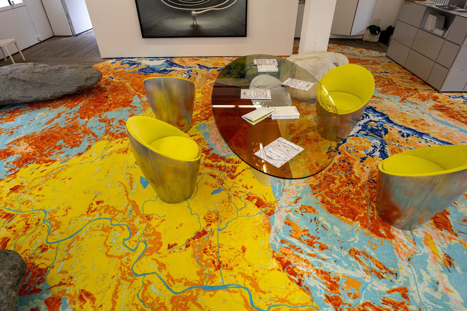 VSI.ASAI. Generalversammlung Flims Das gelbe Haus in Flims, Architekt Valerio Oligiati