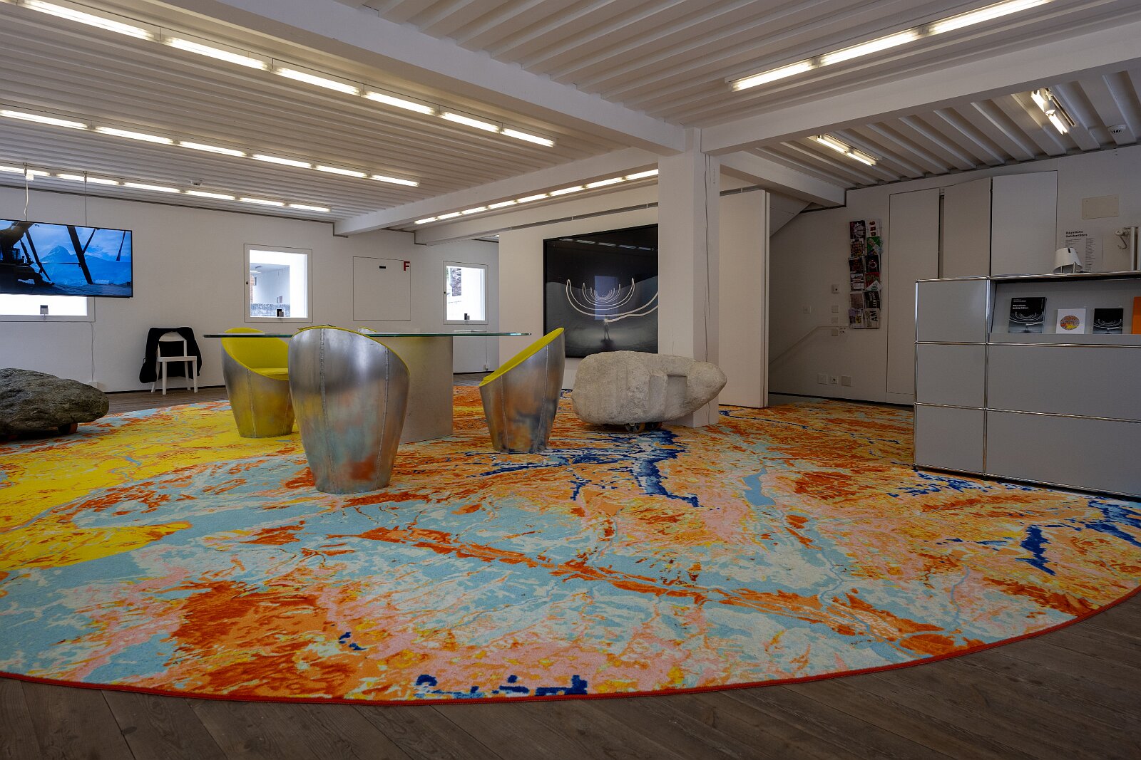 VSI.ASAI. Generalversammlung Flims Das gelbe Haus in Flims, Architekt Valerio Oligiati