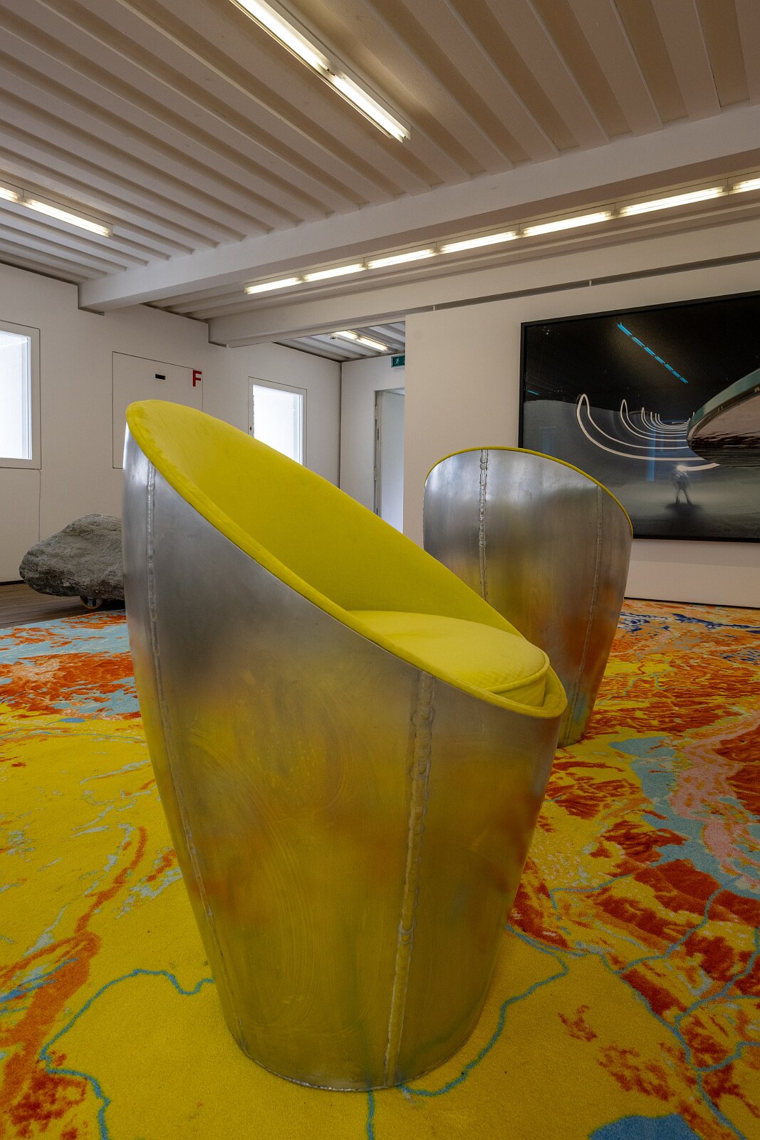 VSI.ASAI. Generalversammlung Flims Das gelbe Haus in Flims, Architekt Valerio Oligiati