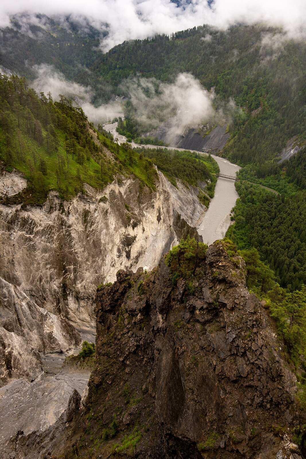 VSI.ASAI. Generalversammlung Flims Wanderung zum Caumasee und zur Aussichtsplattform "il Spir".