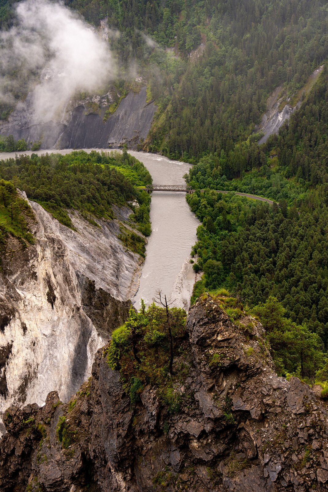 VSI.ASAI. Generalversammlung Flims Wanderung zum Caumasee und zur Aussichtsplattform "il Spir".