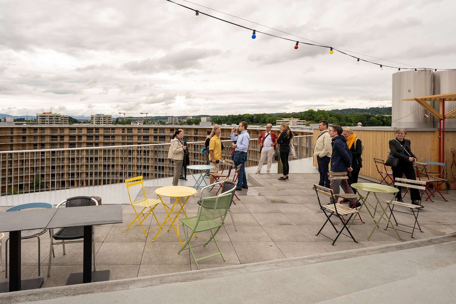 VSI.ASAI. - Generalversammlung in Lausanne, Geneva 24./25.06.2022 VORTEX Studentenwohnheim EPFL Campus Architekturbüro: Jean-Pierre Dürig, Itten+Brechbühl