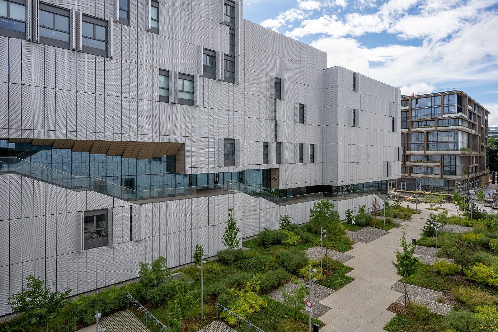 VSI.ASAI. - Generalversammlung in Lausanne, Geneva 24./25.06.2022 GRAND MORILLON von Kengo Kuma associates Tokyo und CCHE Lausanne