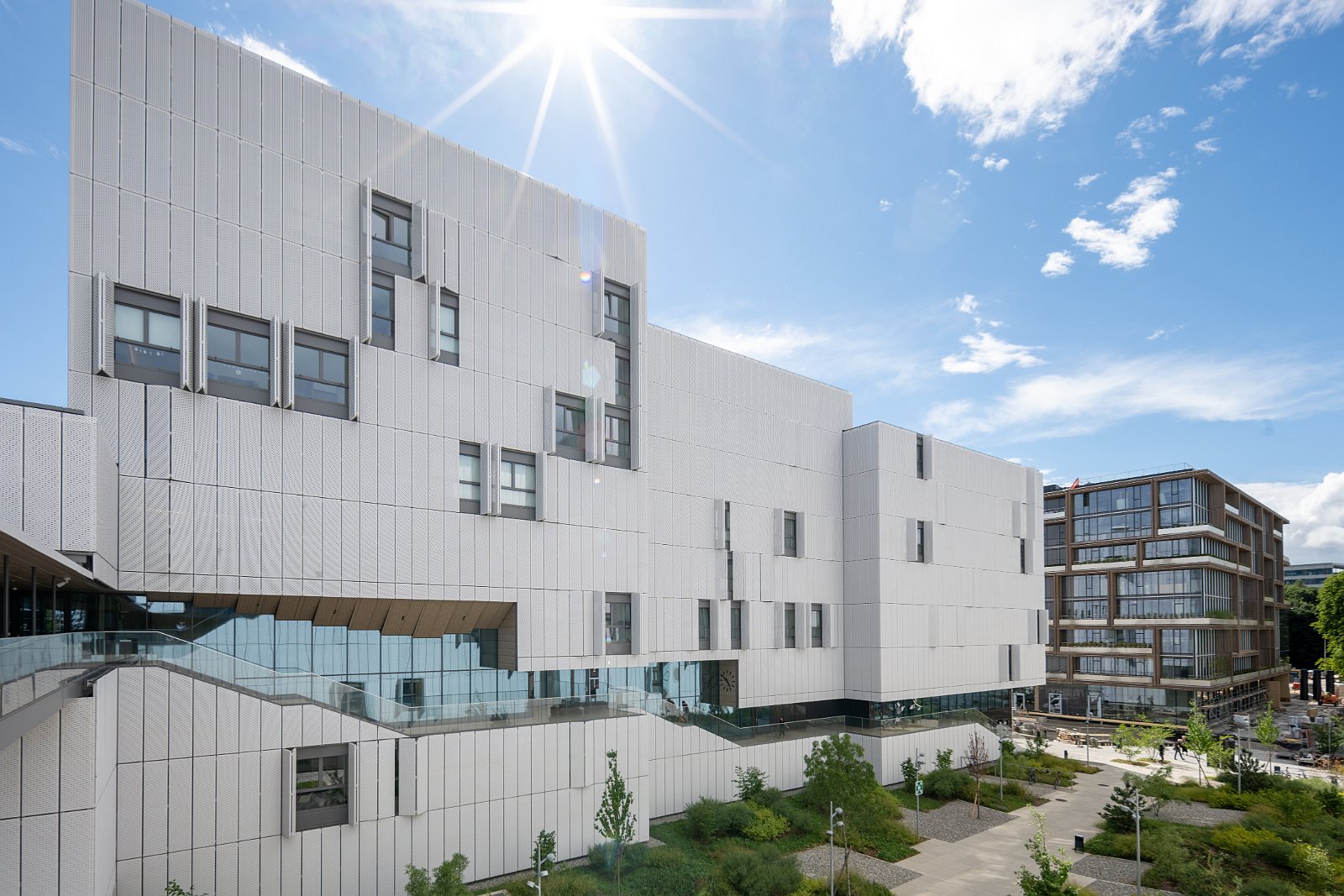 VSI.ASAI. - Generalversammlung in Lausanne, Geneva 24./25.06.2022 GRAND MORILLON von Kengo Kuma associates Tokyo und CCHE Lausanne