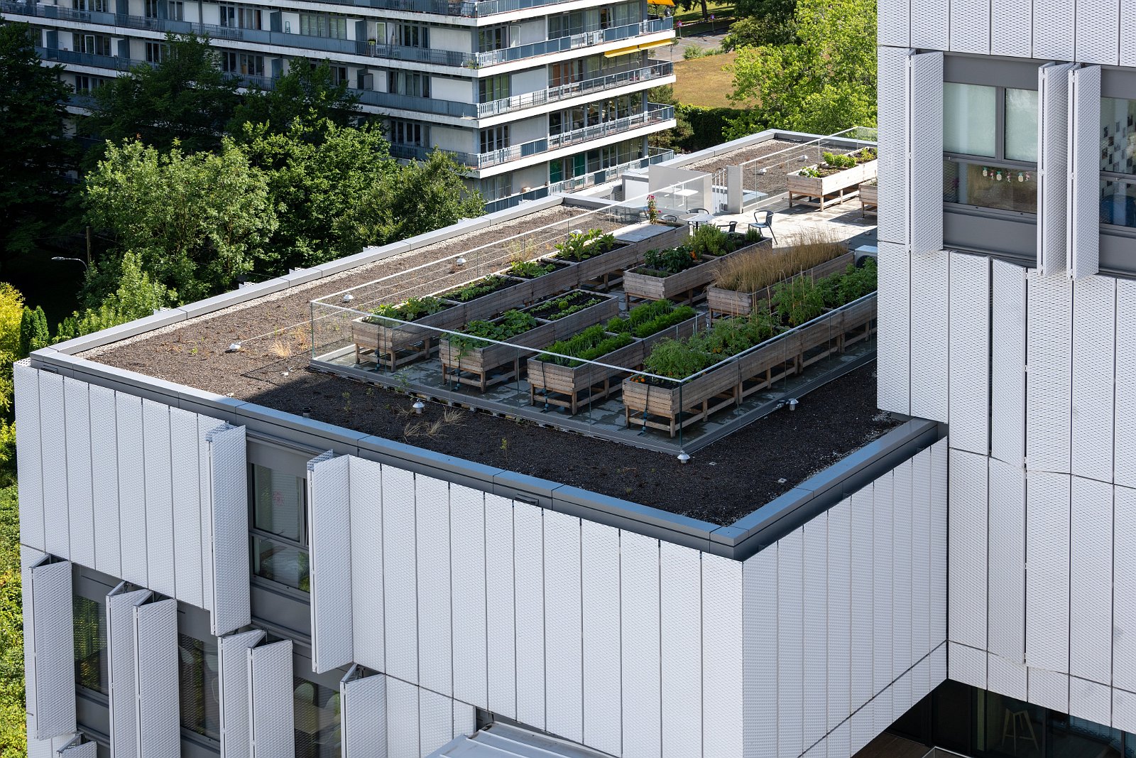 VSI.ASAI. - Generalversammlung in Lausanne, Geneva 24./25.06.2022 GRAND MORILLON von Kengo Kuma associates Tokyo und CCHE Lausanne