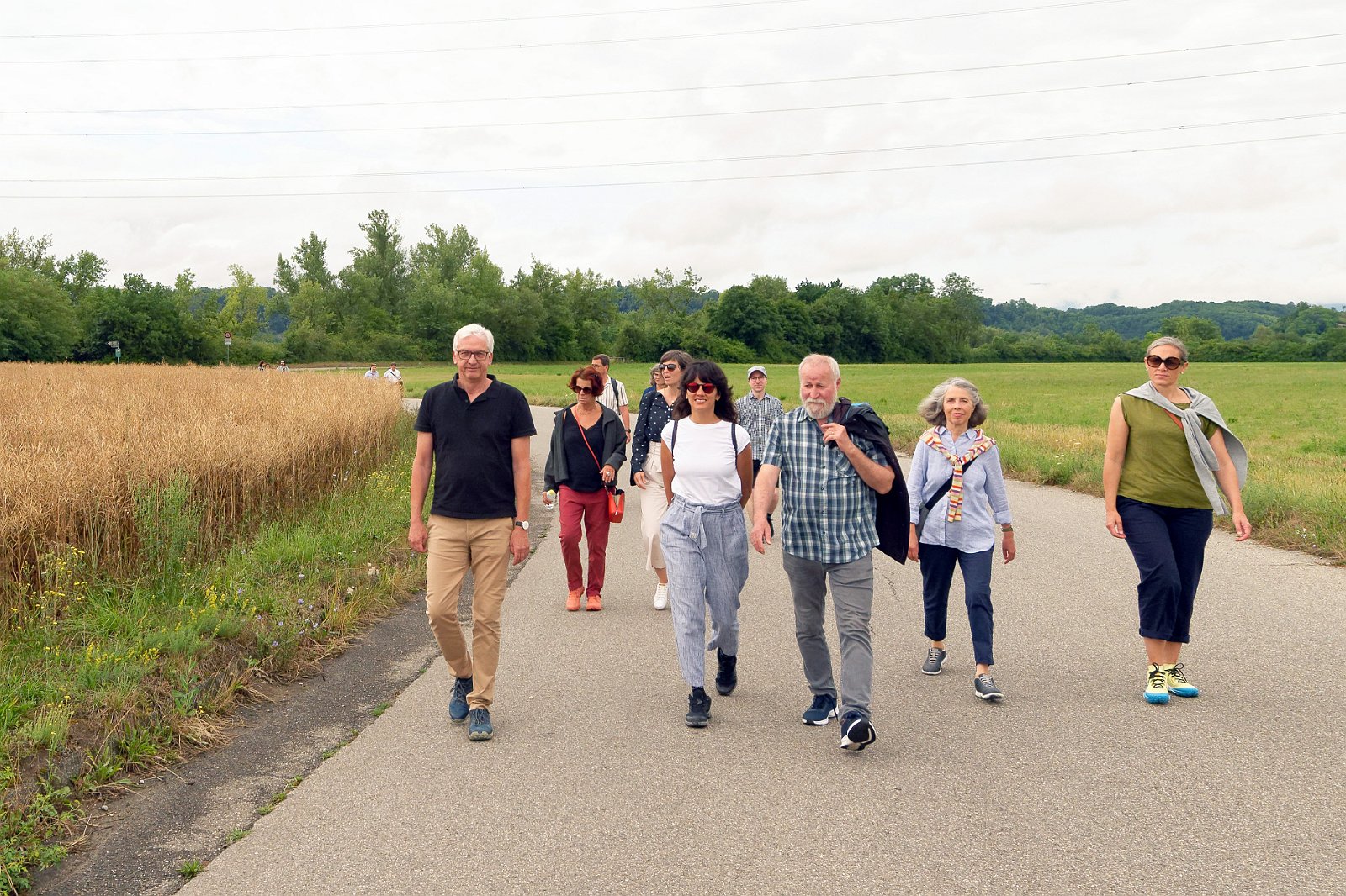 VSI.ASAI. - Generalversammlung in Lausanne, Geneva 26.06.2022 Wanderung durch die Rebberge