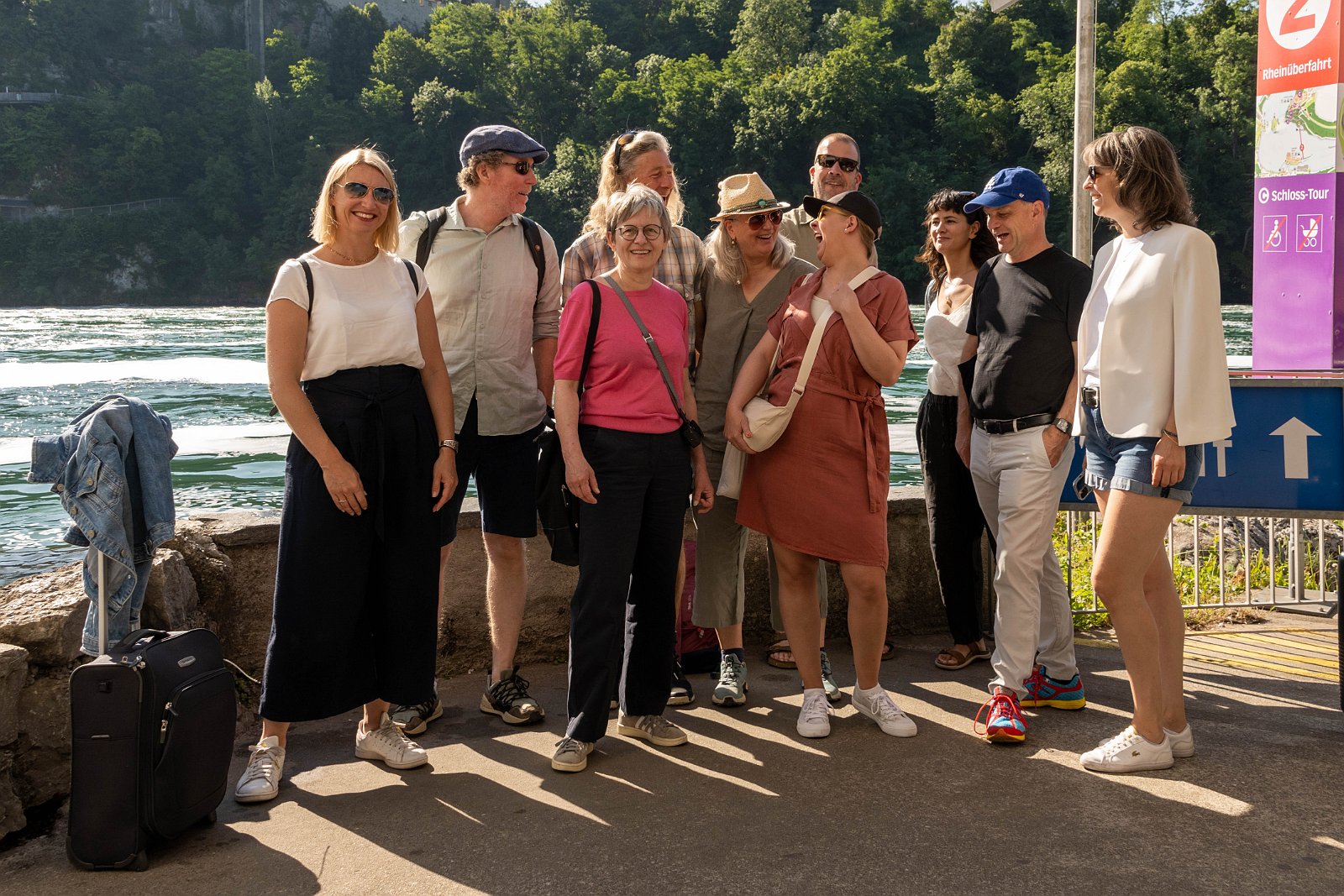 Schifffahrt auf dem Rhein 