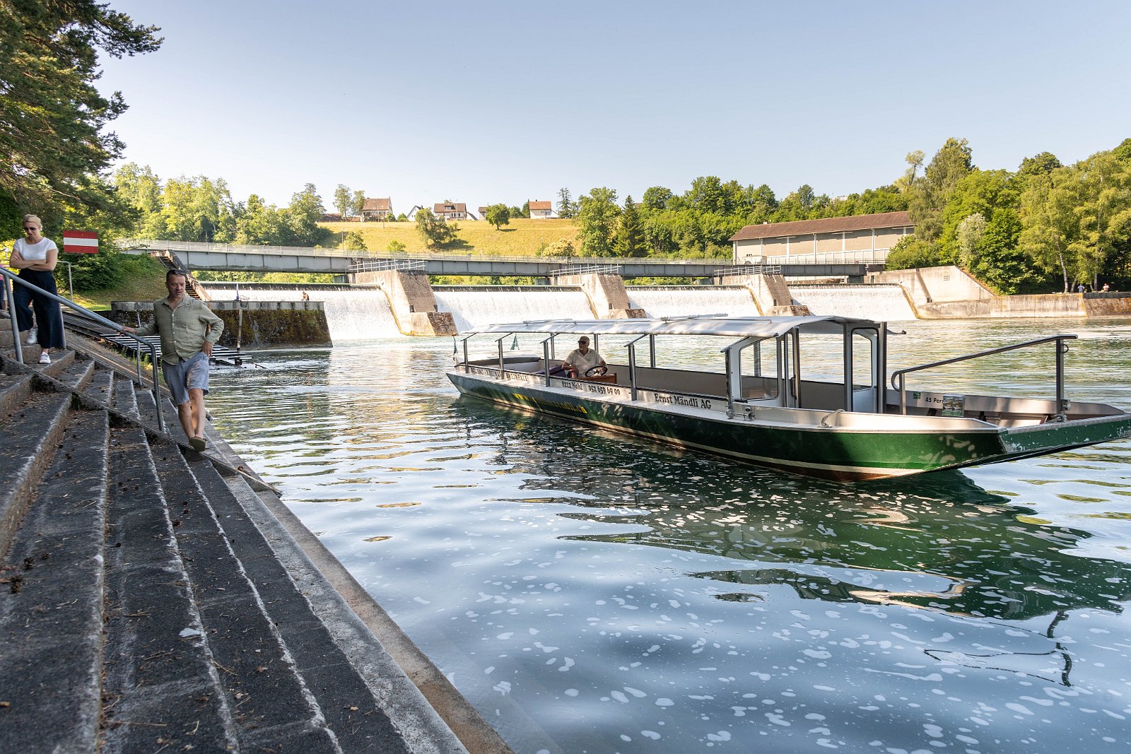 Schifffahrt auf dem Rhein 