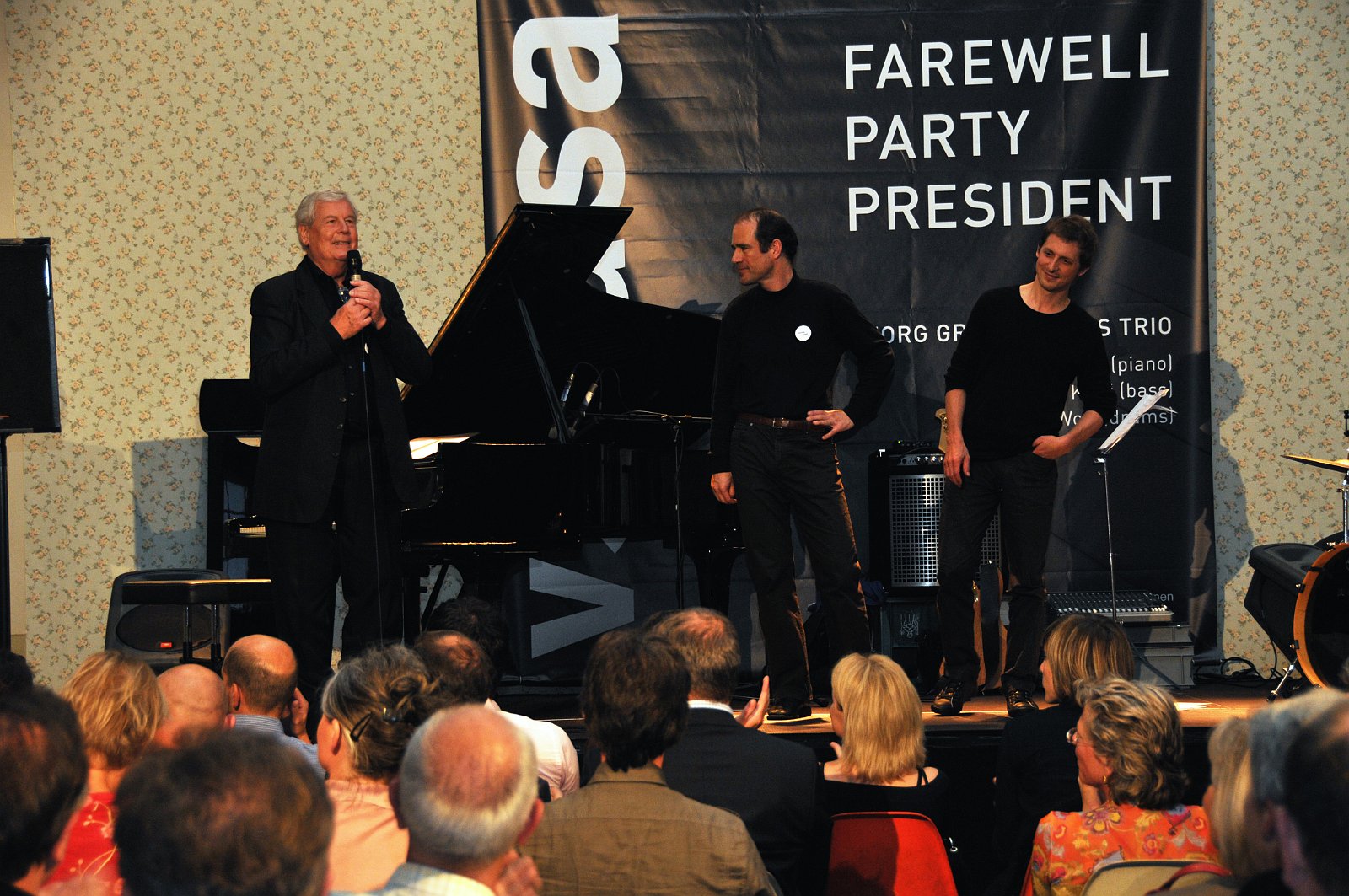 VSI.ASAI. Rahmenprogramm 19. Juni 2009 Konzert Georg Gruntz Swiss Trio im Restaurant eoipso in Basel