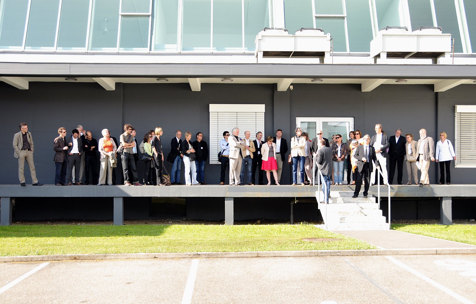 VSI.ASAI. GV 20. Juni 2009 Besichtigung des Vitra Gebäudes in Birsfelden.