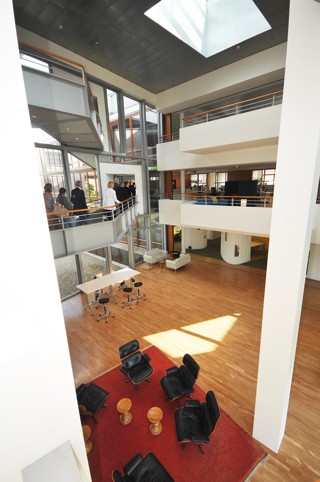 VSI.ASAI. GV 20. Juni 2009 Besichtigung des Vitra Gebäudes in Birsfelden.