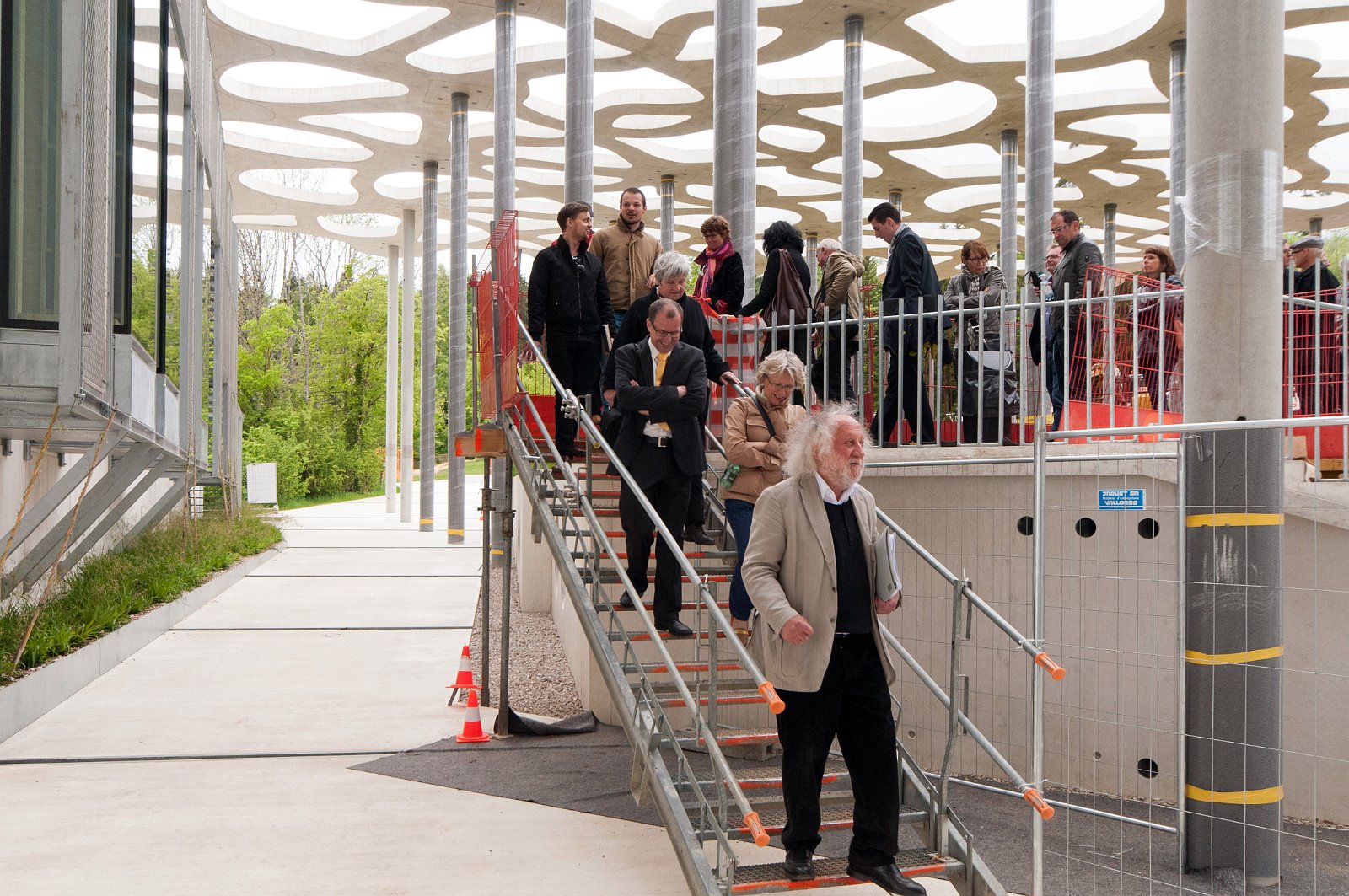 VSI.ASAI. GV Rahmenprogramm 9. Mai 2014 | Maison d'écriture | Führung durch Arch. Vincent Mangeat 