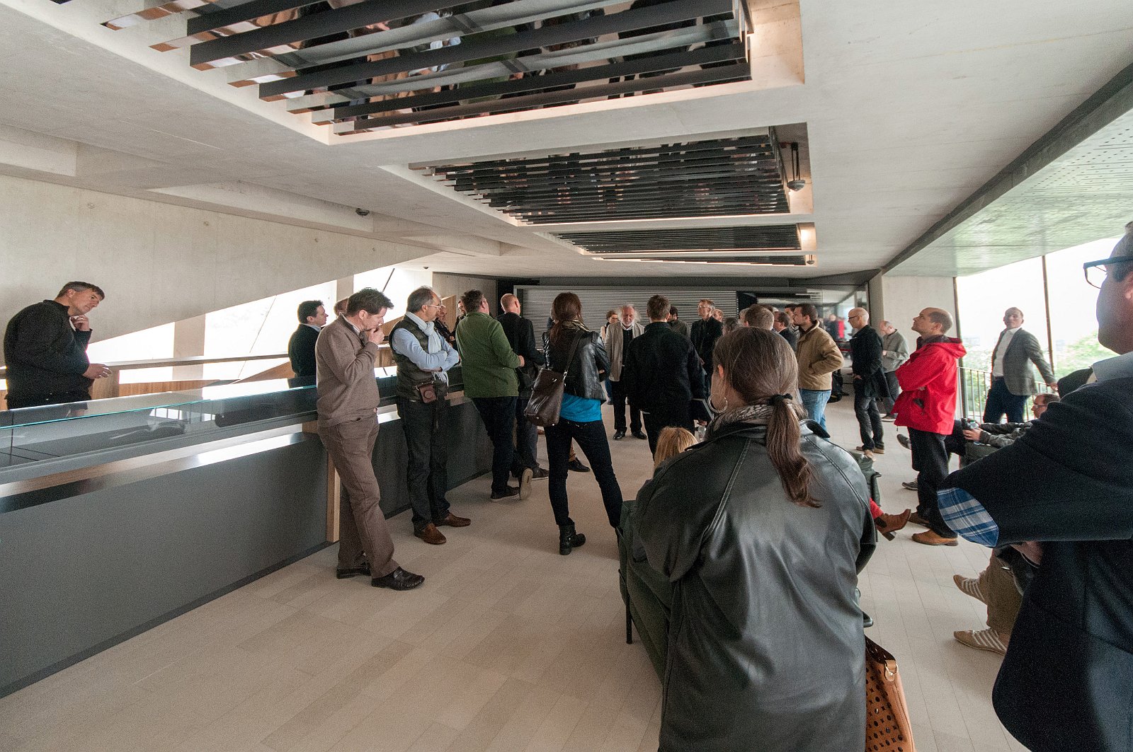 VSI.ASAI. GV Rahmenprogramm 9. Mai 2014 | Maison d'écriture | Führung durch Arch. Vincent Mangeat 