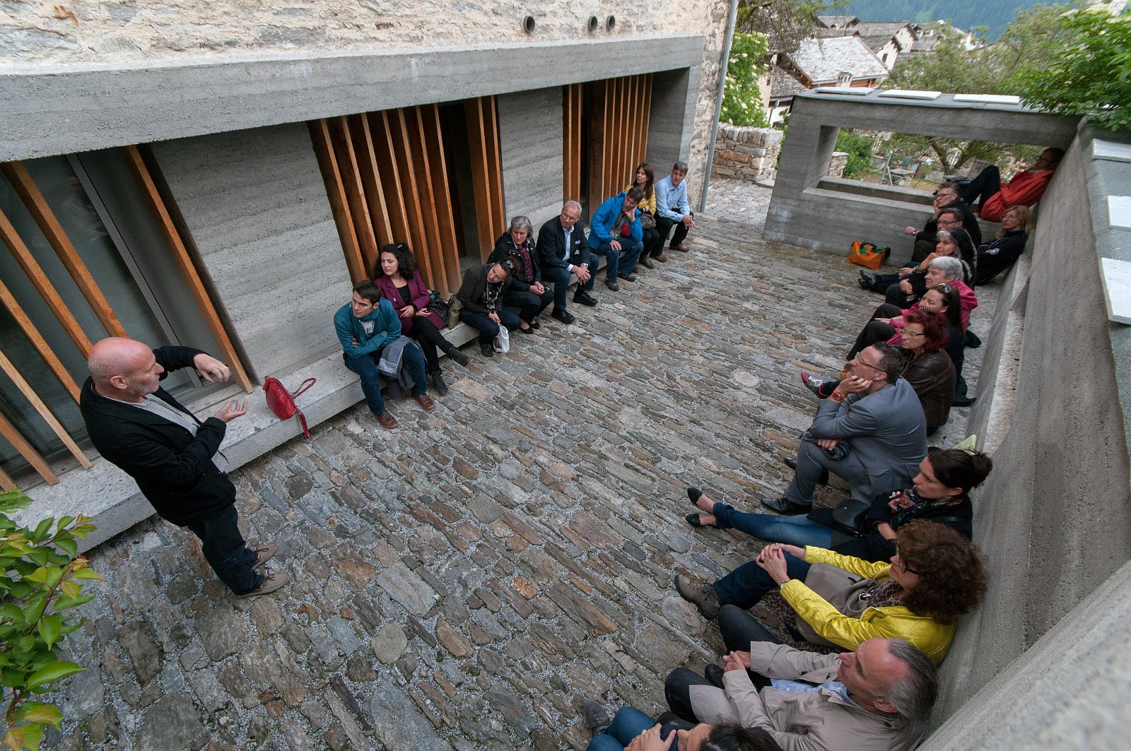 VSI.ASAI GV 28./29. Juni 2013 Ferienhaus in Soglio, Stall gestaltet und umgebaut von Architekt Ruinelli