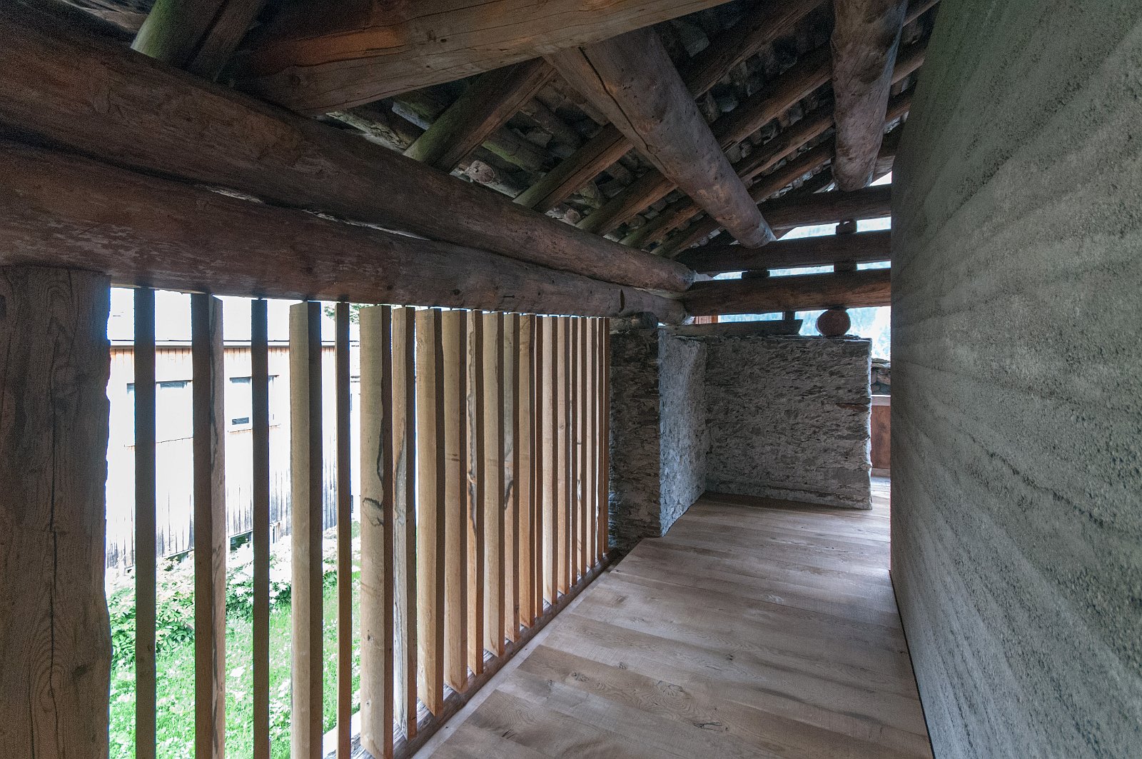 VSI.ASAI GV 28./29. Juni 2013 Ferienhaus in Soglio, Stall gestaltet und umgebaut von Architekt Ruinelli