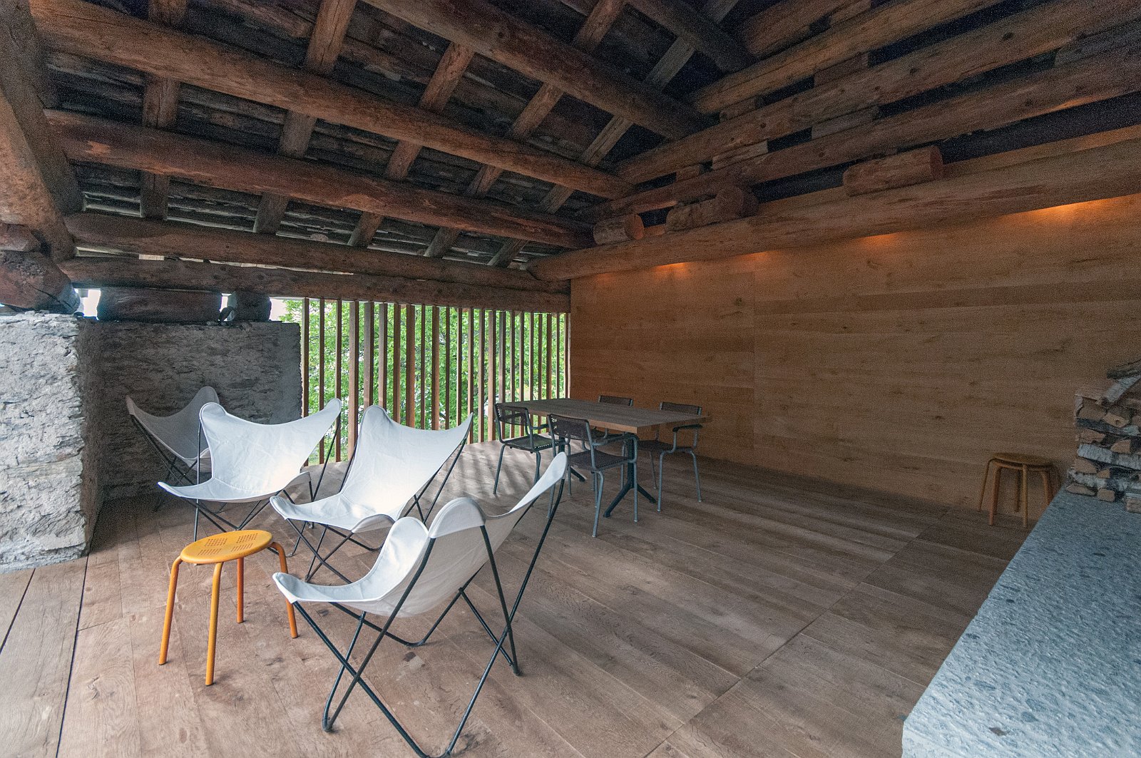 VSI.ASAI GV 28./29. Juni 2013 Ferienhaus in Soglio, Stall gestaltet und umgebaut von Architekt Ruinelli