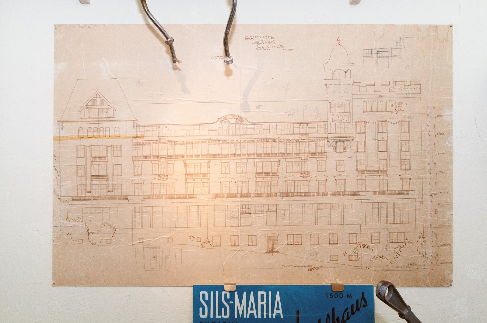 VSI.ASAI GV 28./29. Juni 2013 Hotel Waldhaus in Sils Maria | Gestaltungseingriffe von Miller + Maranta, Basel und vom heimischen Architekten Ruinelli aus Soglio