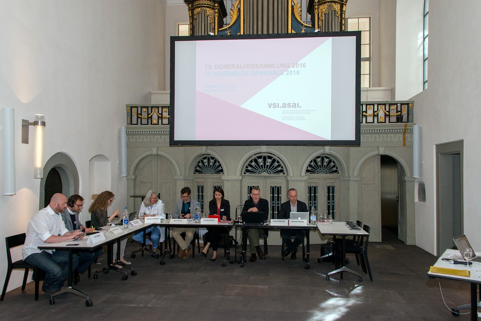 VSI.ASAI | Generalversammlung 20./21. Mai 2016 | St. Gallen VSI.ASAI | 73. Generalversammlung am 21. Mai 2016