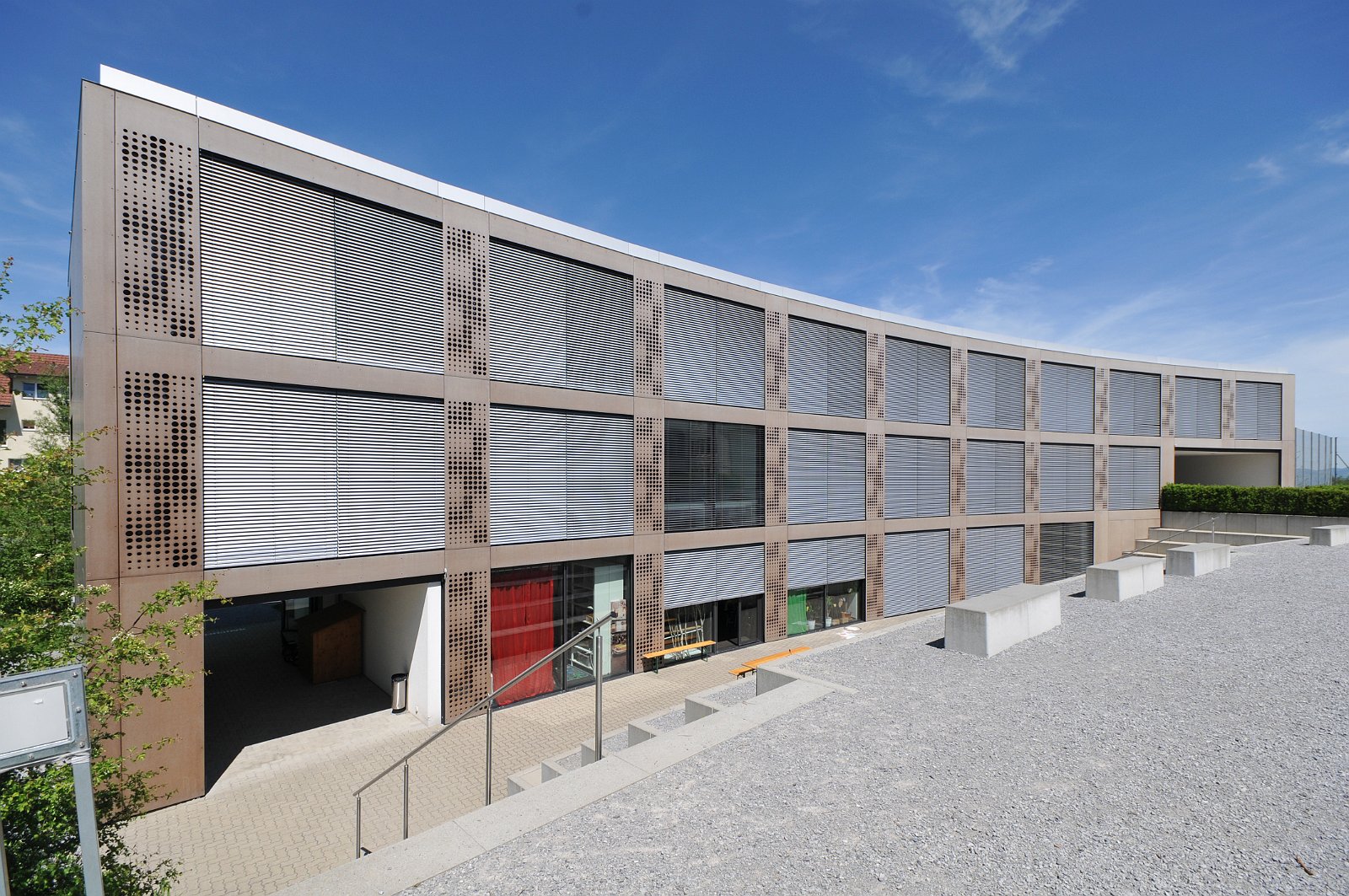 Neubau Schulhaus Samstagern Architekturbüro Jan Federer, Rapperswil-Jona