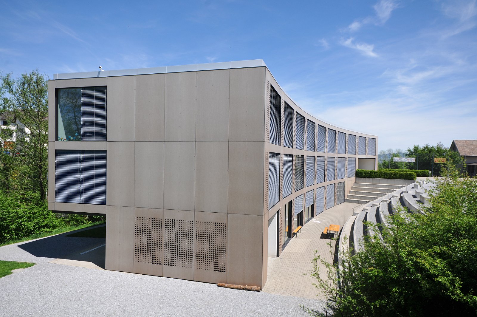 Neubau Schulhaus Samstagern Architekturbüro Jan Federer, Rapperswil-Jona